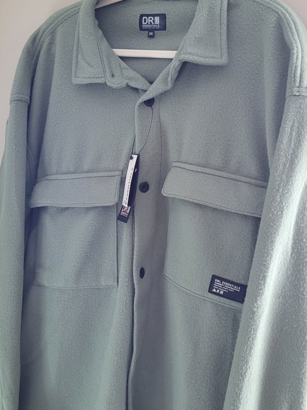 Men's Soft Flannel Chamois Shirt - Picture 3 of 7